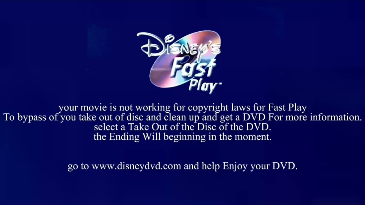 Disney Fast Play Anti-Piracy (HD-Models)