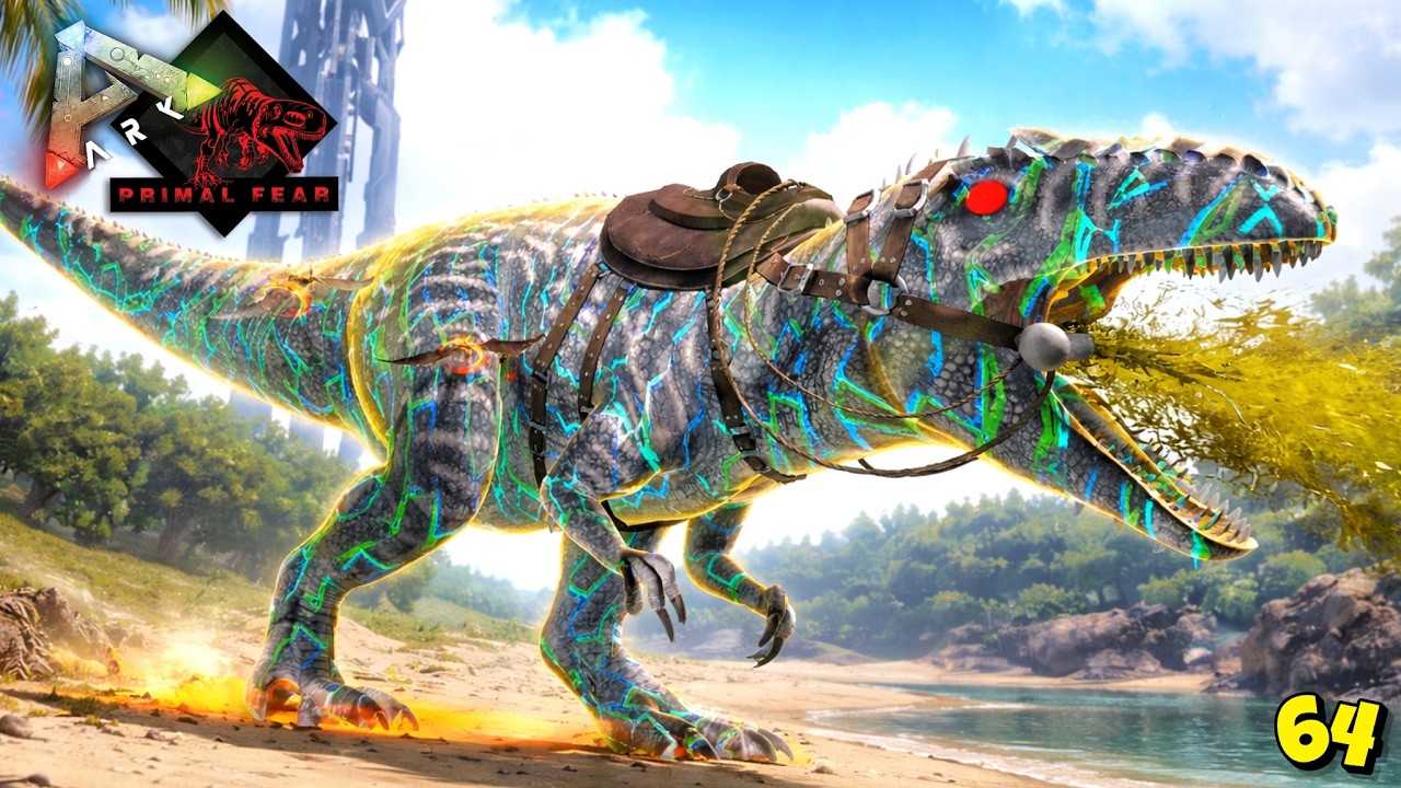 This KED Giganotosaurus is UNSTOPPABLE 💀 2 Billion Damage Giga 🔥 ARK Q+ Vietnam Episode 64 #64