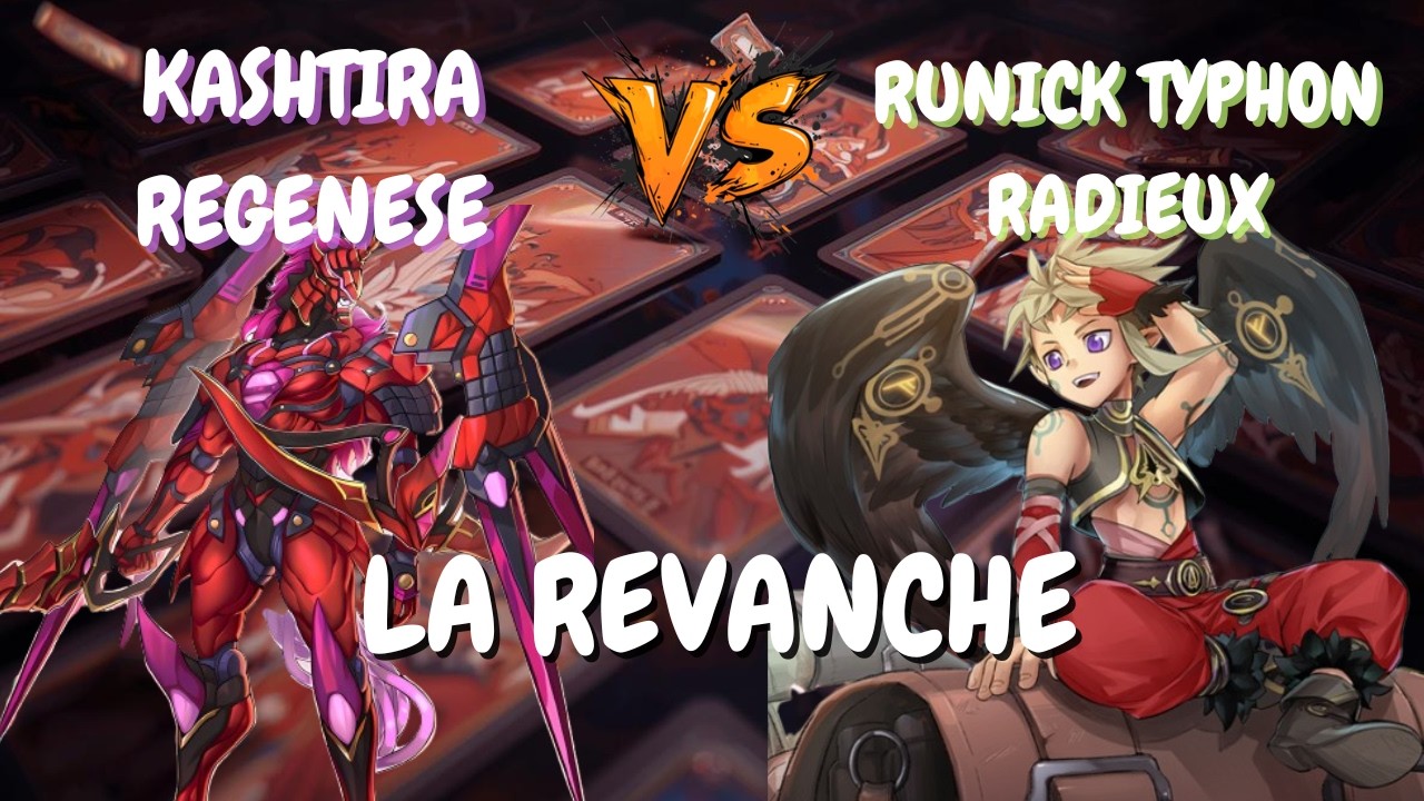 Kashtira Regenèse VS Runick Typhon Radieux , La Revanche ! | Duel Yu-Gi-Oh !