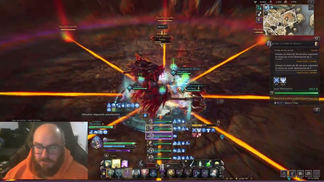Throne and Liberty #8 : Turka palier 3 Strat FR POV heal : 4020 GS