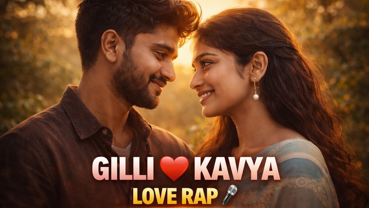 ❤️🔥🎤 GILLI KAVYA LOVE RAP SONG | PURE LOVE | KANNADA ROMANTIC RAP 🔥❤️