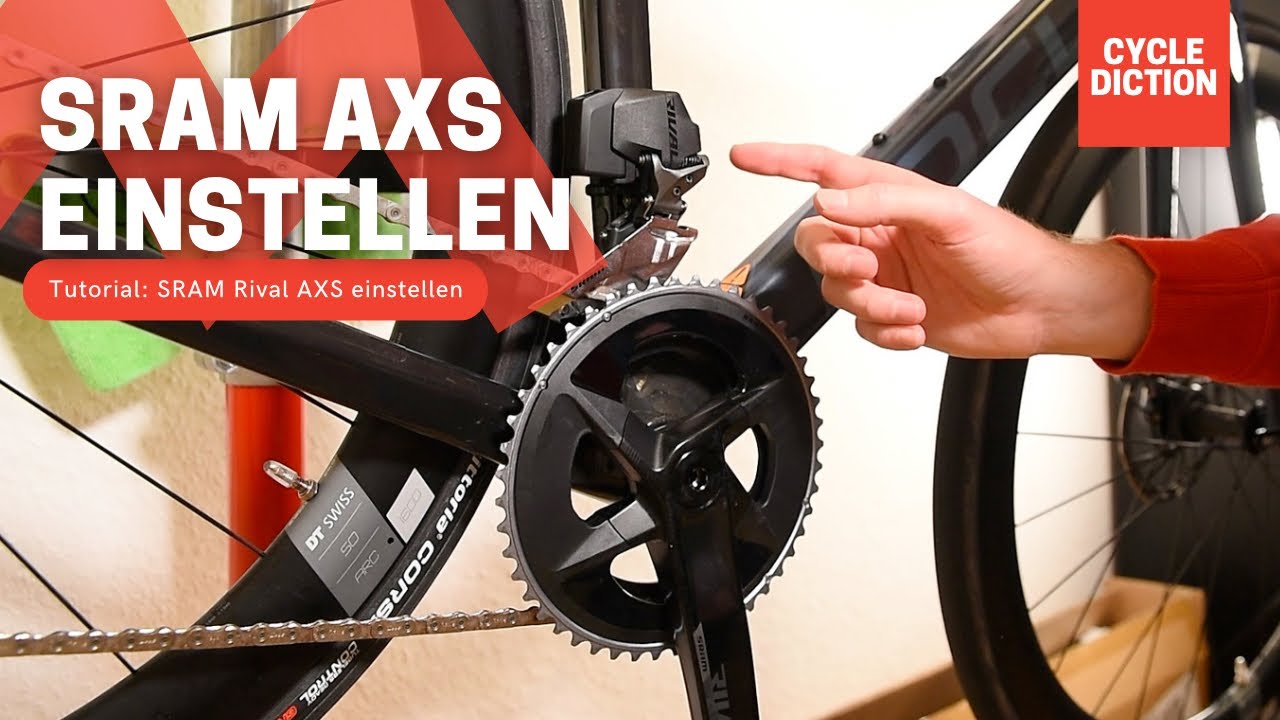 SRAM Rival AXS einstellen | Einstellung am Rad ohne App | Umwerfer und Schaltwerk einstellen
