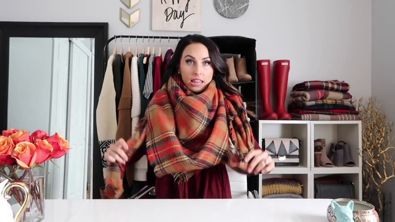 Blanket Scarf Tutorial