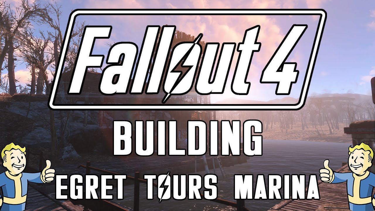 Part Three - Building at Egret Tours Marina - Fallout 4, No Mods.