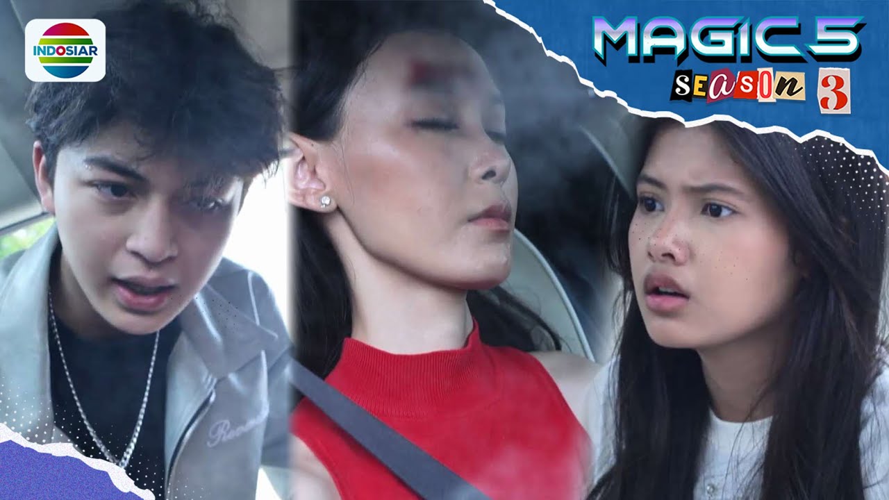 Sigap! Rahsya dan Naura Tolong Mamanya Jasmine yang Alami Kecelakaan | Magic 5 - Episode 591