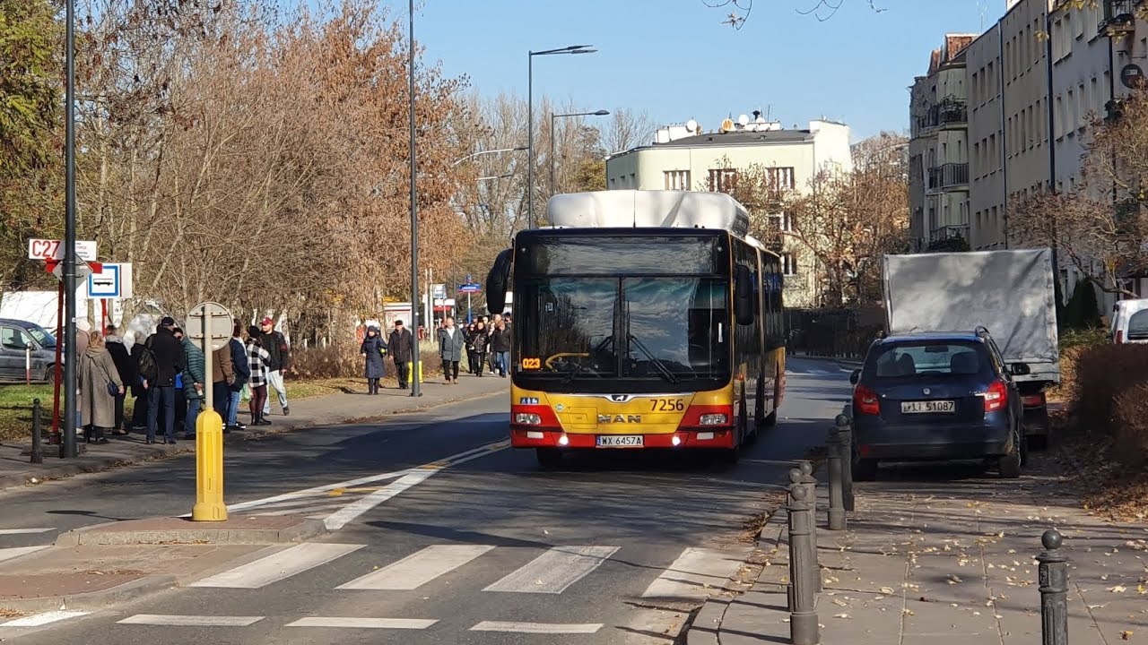 [C11] MZA Warszawa - Przejazd MANem Lion's City CNG 