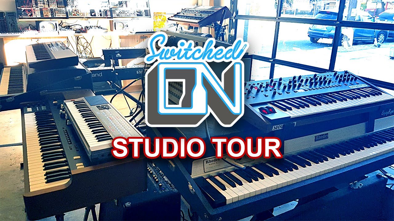 SWITCHED ON AUSTIN - Synth studio & synthesizer store tour | Austin, TX