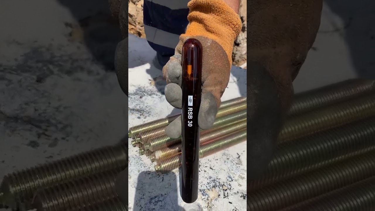 Chemical bolts install