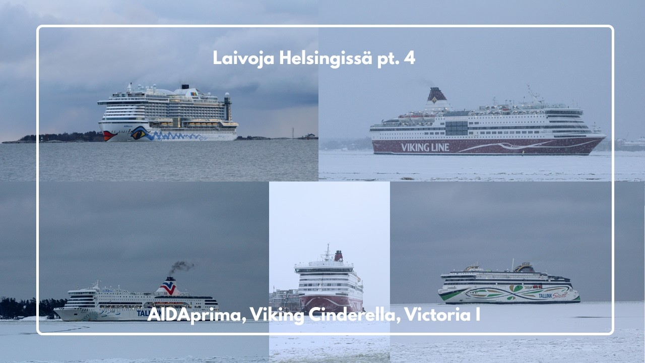 Laivoja Helsingissä #4 | Ships in Helsinki #4 - Vuoden 2025 viimeinen risteilijävieras Helsingissä!