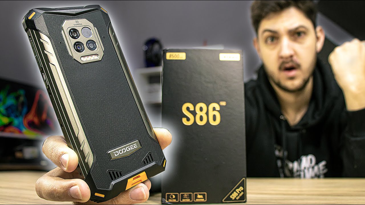 O CELULAR INQUEBRÁVEL, DOOGEE S86 PRO