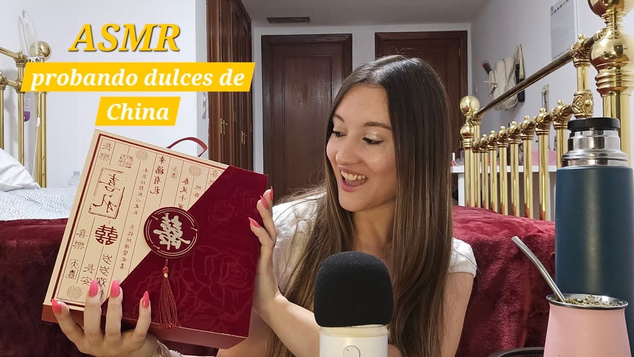 Asmr Argentina | Pruebo dulces típicos de China (Unboxing)