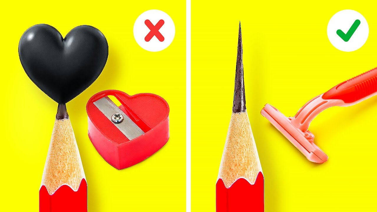 ARTESANATOS INCRÍVEIS PARA A ESCOLA || Dicas de Pintura que Você Deve Experimentar, por 123 GO! GOLD