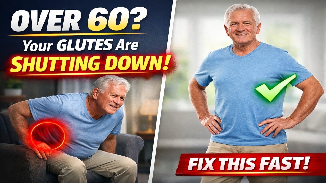 Over 60? Your Glutes Are Shutting Down! 5 Essential Exercises to Rebuild Strength & Prevent Falls