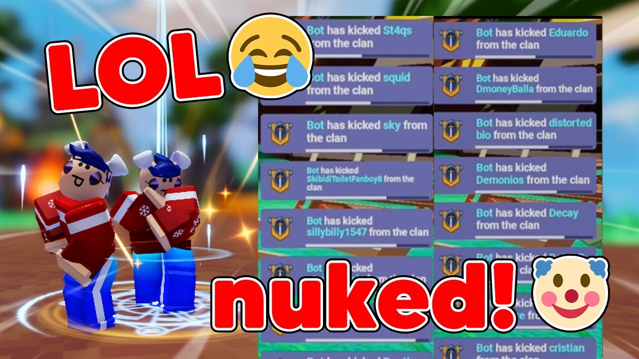 nuking PLUTO CLAN igc (5/80) & 1.5m coins wasted (roblox bedwars)