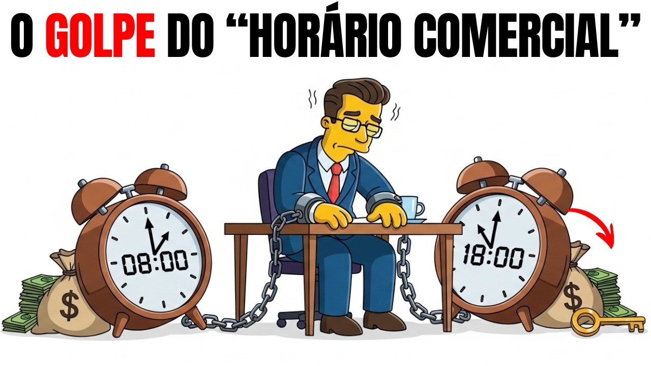 Por Que Trabalhar 8 Horas Por Dia Te Mantém Pobre Para Sempre (A Ilusão do CLT)