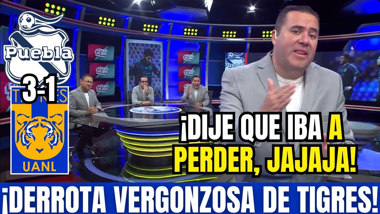 🚨🤬¡TIGRES SUFRE UNA DERROTA VERGONZOSA! ¡ALDO PIDE LA DIMISIÓN DE GUIDO PIZARRO! PUEBLA 3-1 TIGRES