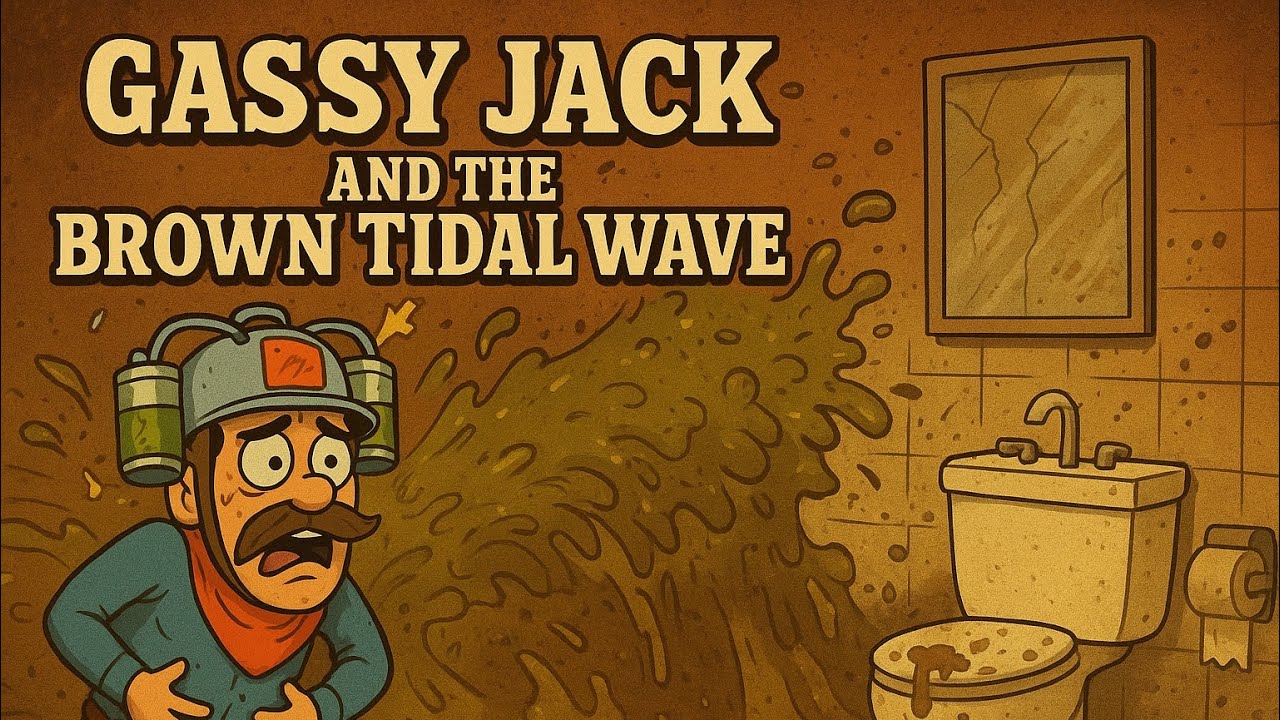 Gassy Jack and the Brown Tidal Wave 💨 | Wild West Comedy Song - Lyrics Music Video
