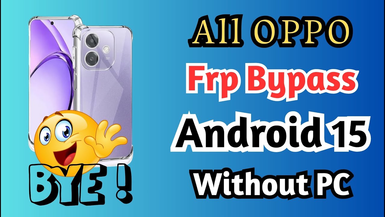 All Oppo Android 15 Frp Bypass 2025 | Quick Share Not Open | Oppo A3x, A5 Pro Frp Bypass