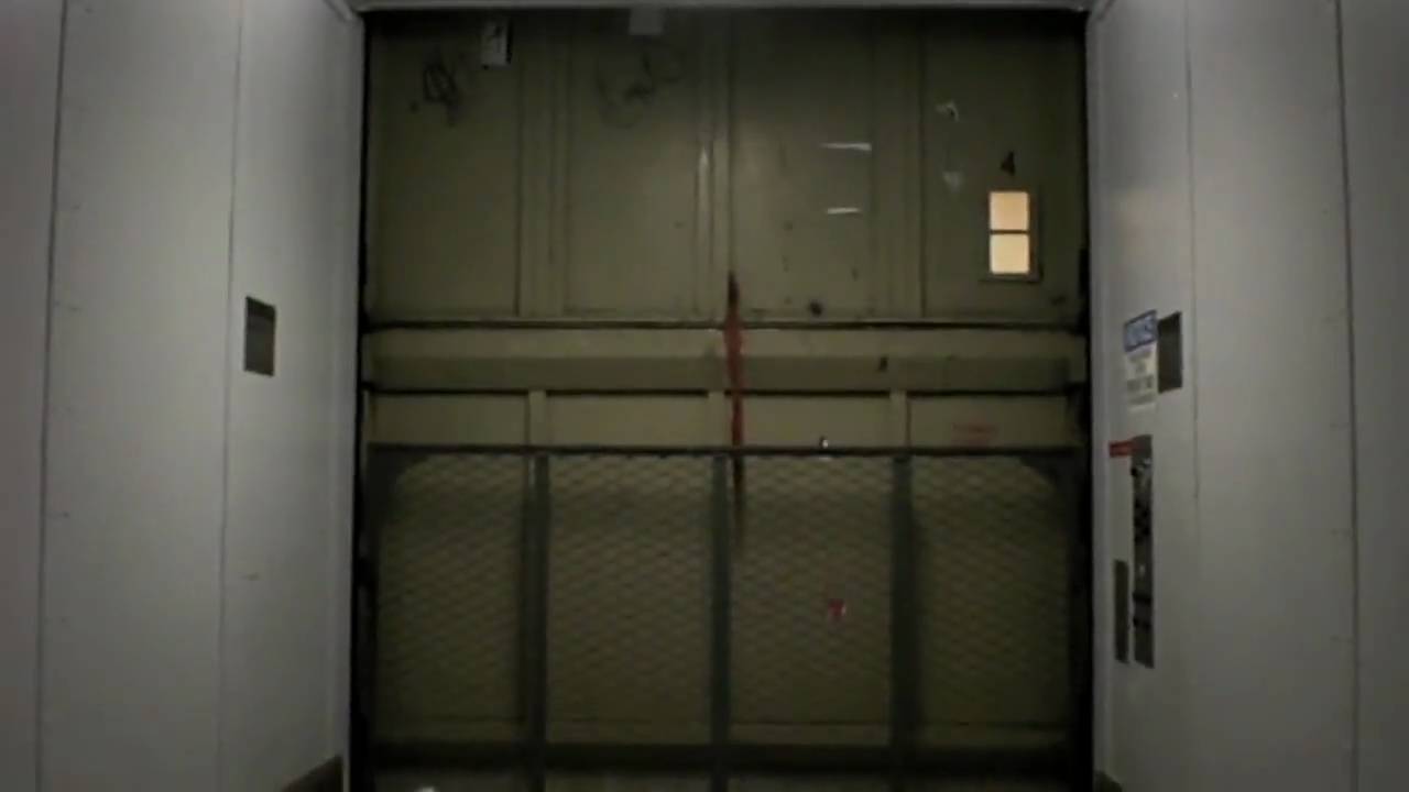 Gigantic Downey Goodlein Traction Freight Elevator at RIT Gannet Building 7B Rochester, NY