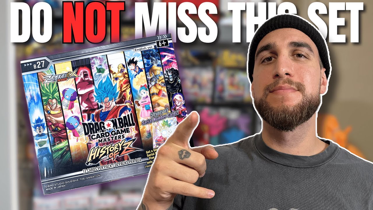 The Most Hyped I Have EVER Been For A NEW Dragon Ball Super Set: HISTORY OF Z
