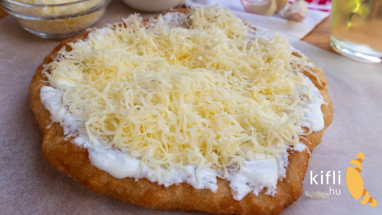 Strandos lángos recept