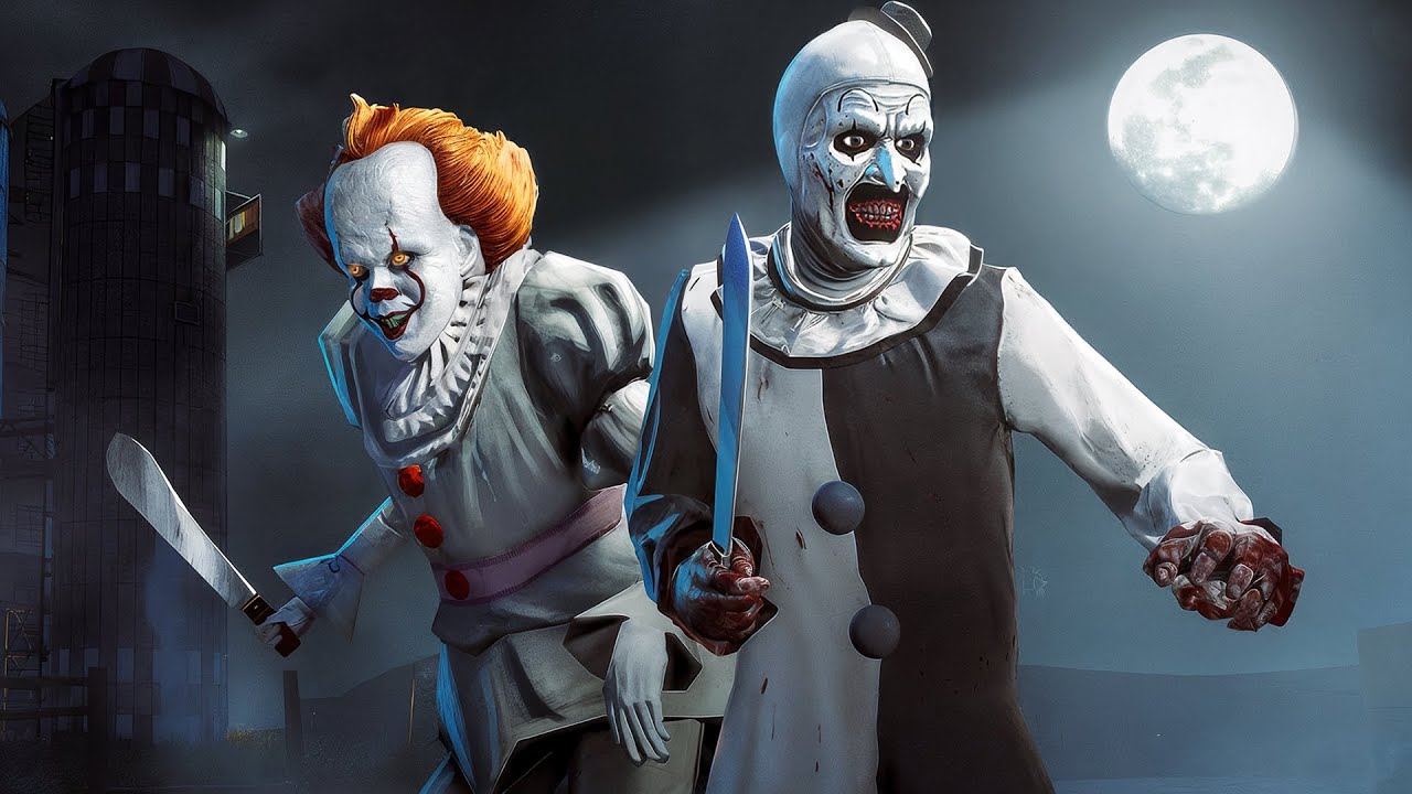 Terrifier And Pennywise RAMPAGE in GTA 5 RP...