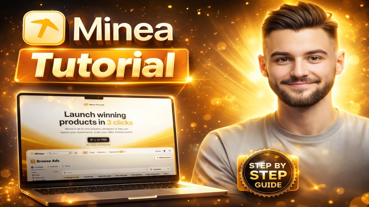 Minea Tutorial 2026 - How to Find Winning Products using Minea