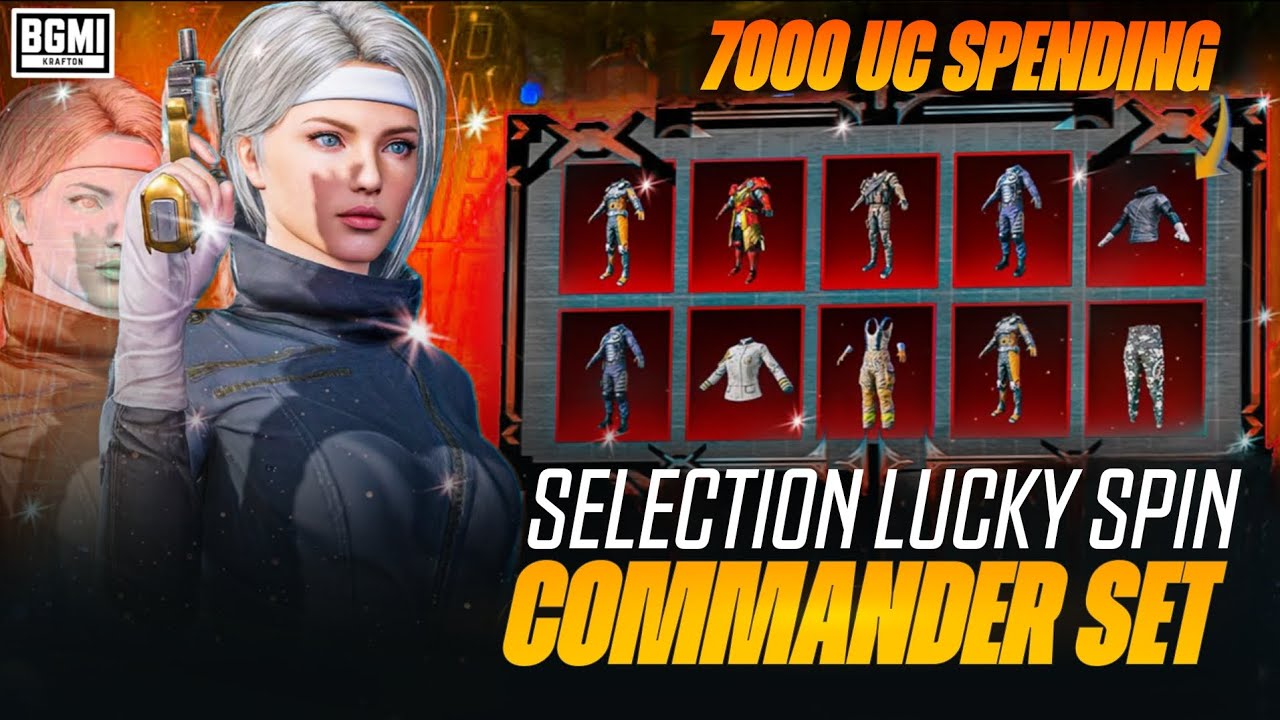 MOST RARE OUTFITS 😱BACK SELECTION LUCKY SPIN CRATE OPENING 7000 UC 😱@RebelPLYZYT 