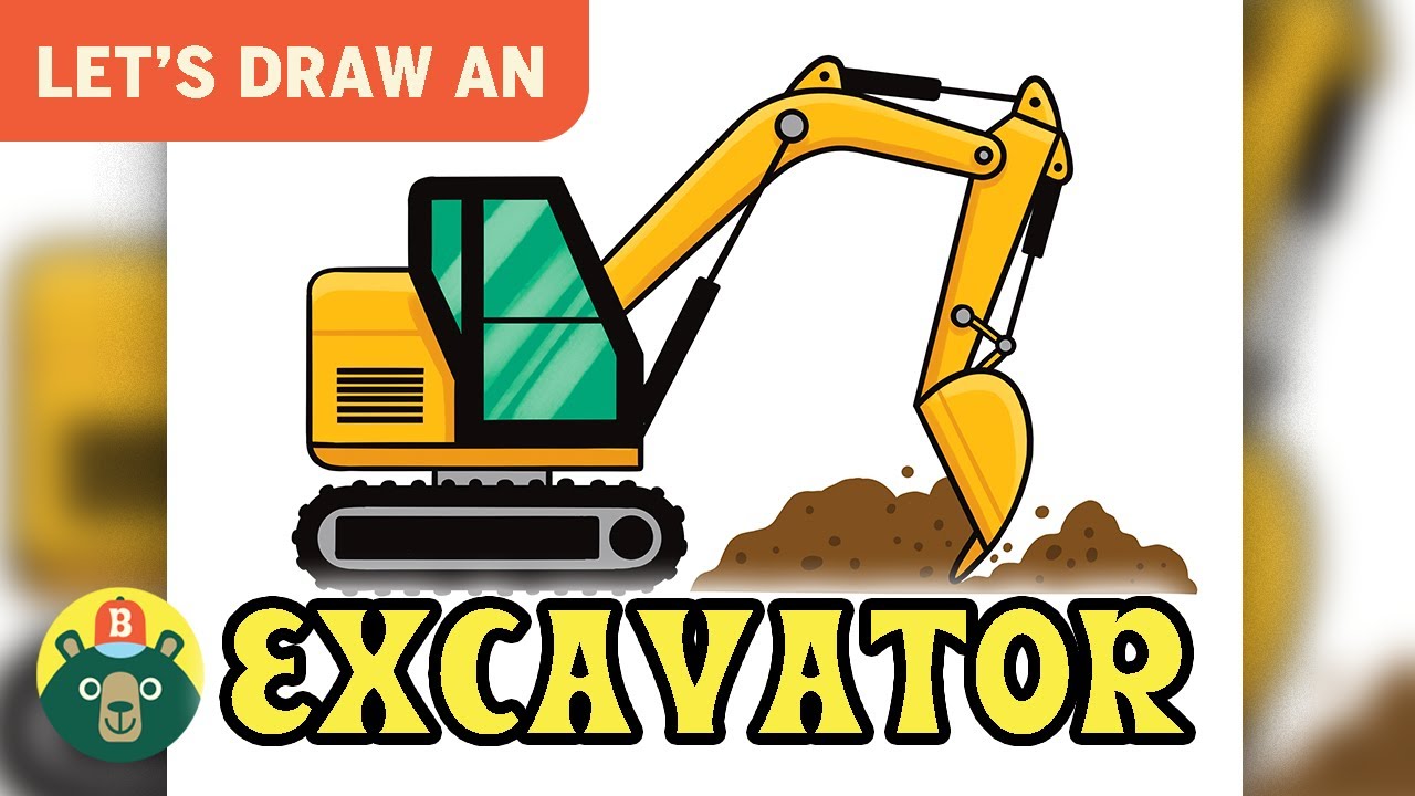 How to Draw an EXCAVATOR! - [Episode 137]