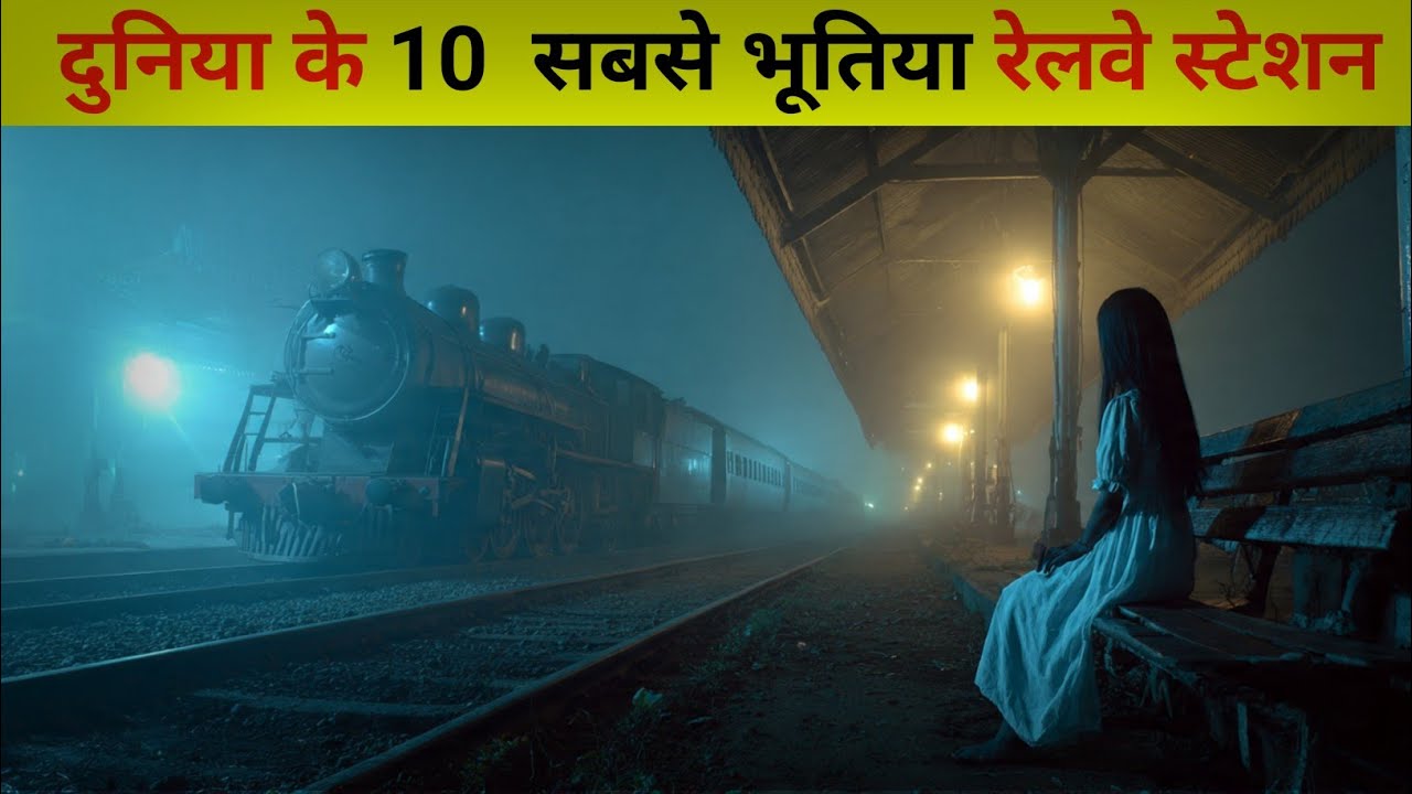 भारत के 10 सबसे भूतिया रेलवे स्टेशन | Haunted Railway Stations in India 😱
