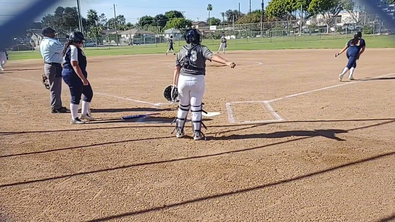 Gabrielino JV softball 🥎 at Montebello 03-12-2026