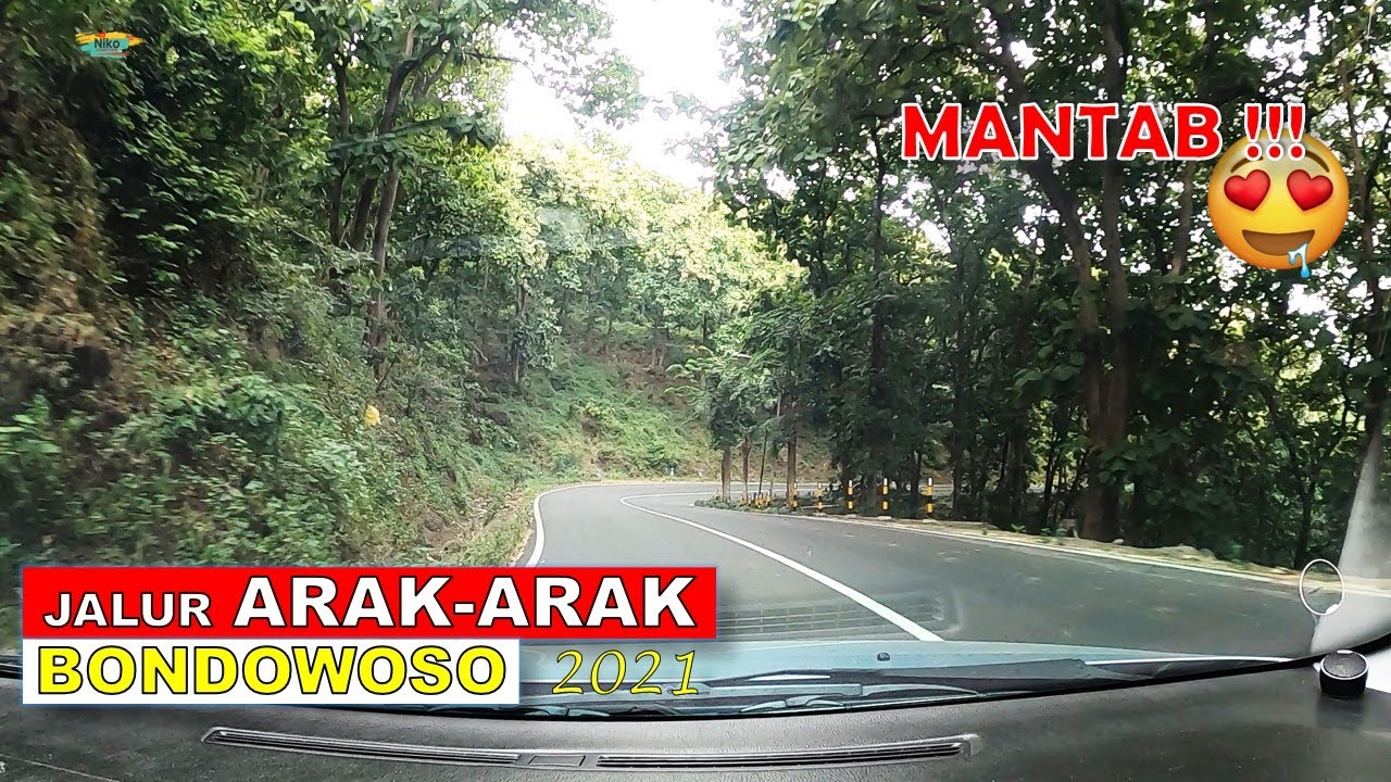 Jalur ARAK-ARAK Bondowoso, Jalannya MULUS MANTAB !!!