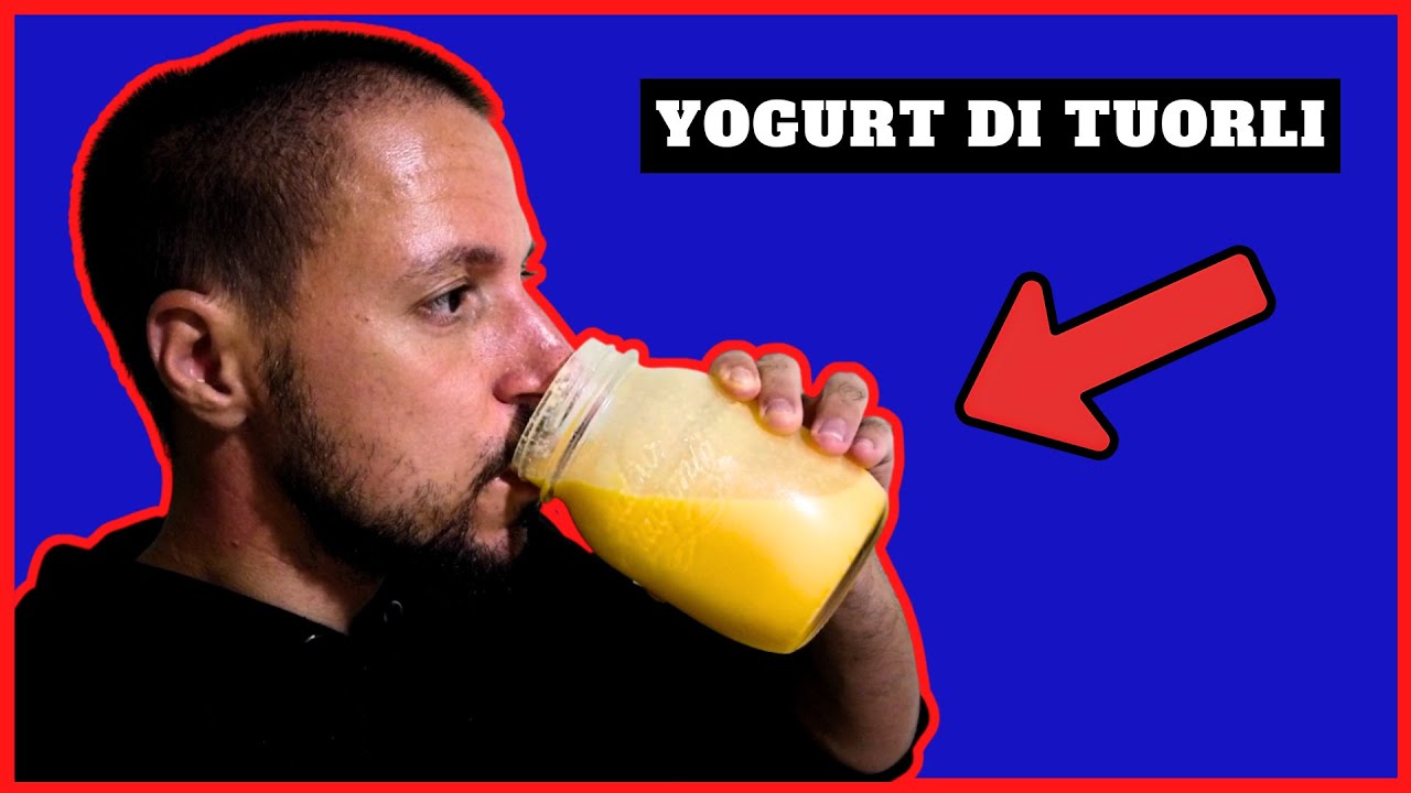 Come preparare lo yogurt di tuorli (Ricetta di mia invenzione)