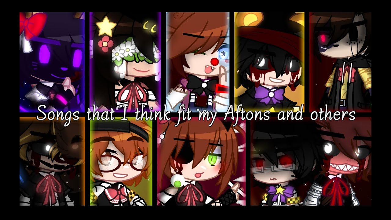 ♫𝆕《⬥| Songs that I think fit my Aftons and others |⬥》♫𝆕 ⚠Blood/Flashlight⚠ ❗Read description❗