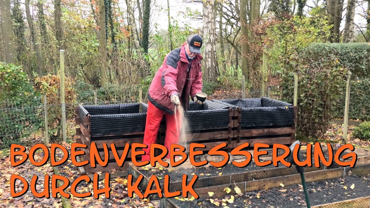Kleingarten | Bodenverbesserung mit Kalk