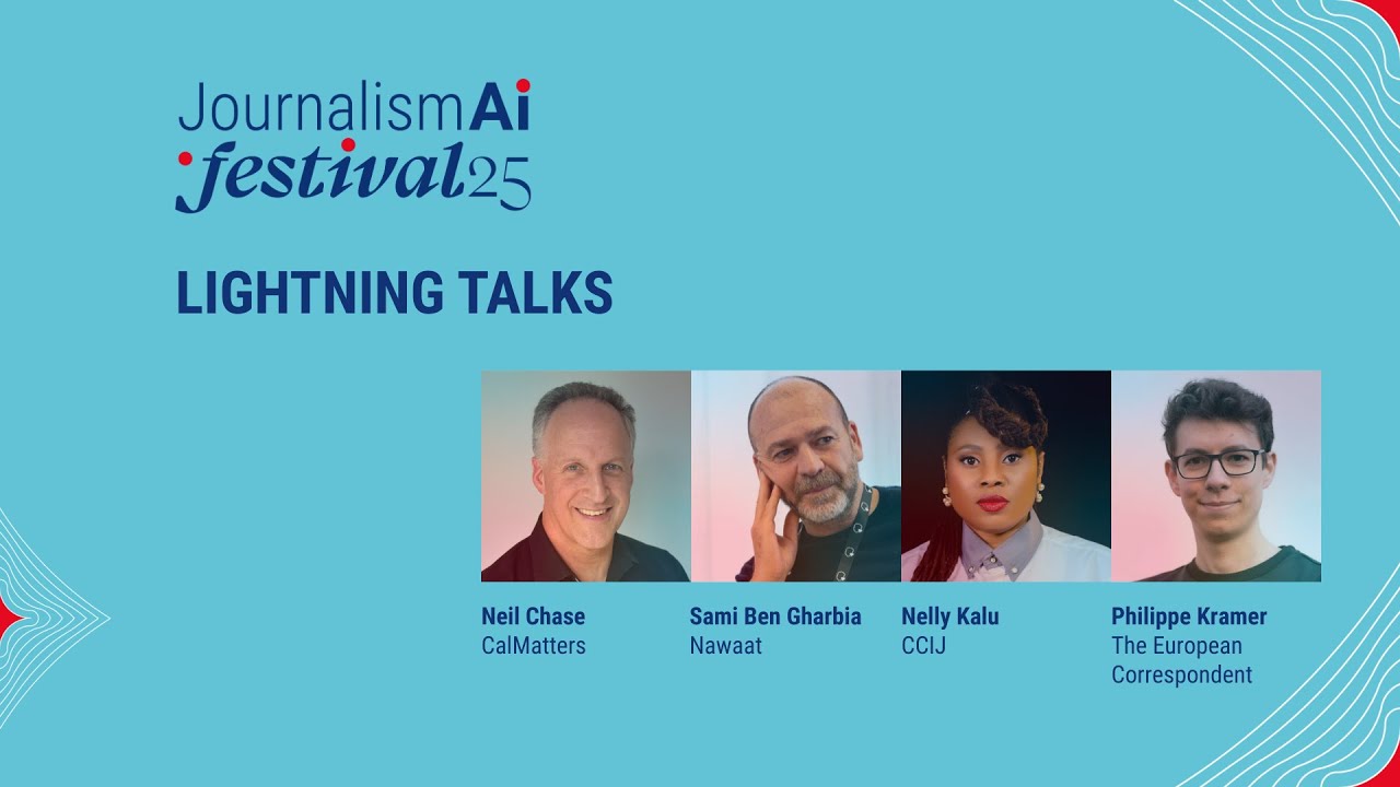 JournalismAI Festival 2025 | Lightning Talks | Day 1 -2
