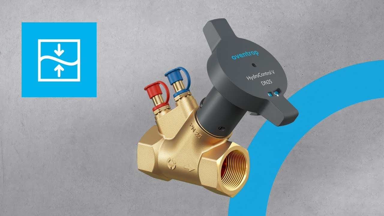 Oventrop HydroControl balancing valves (english)
