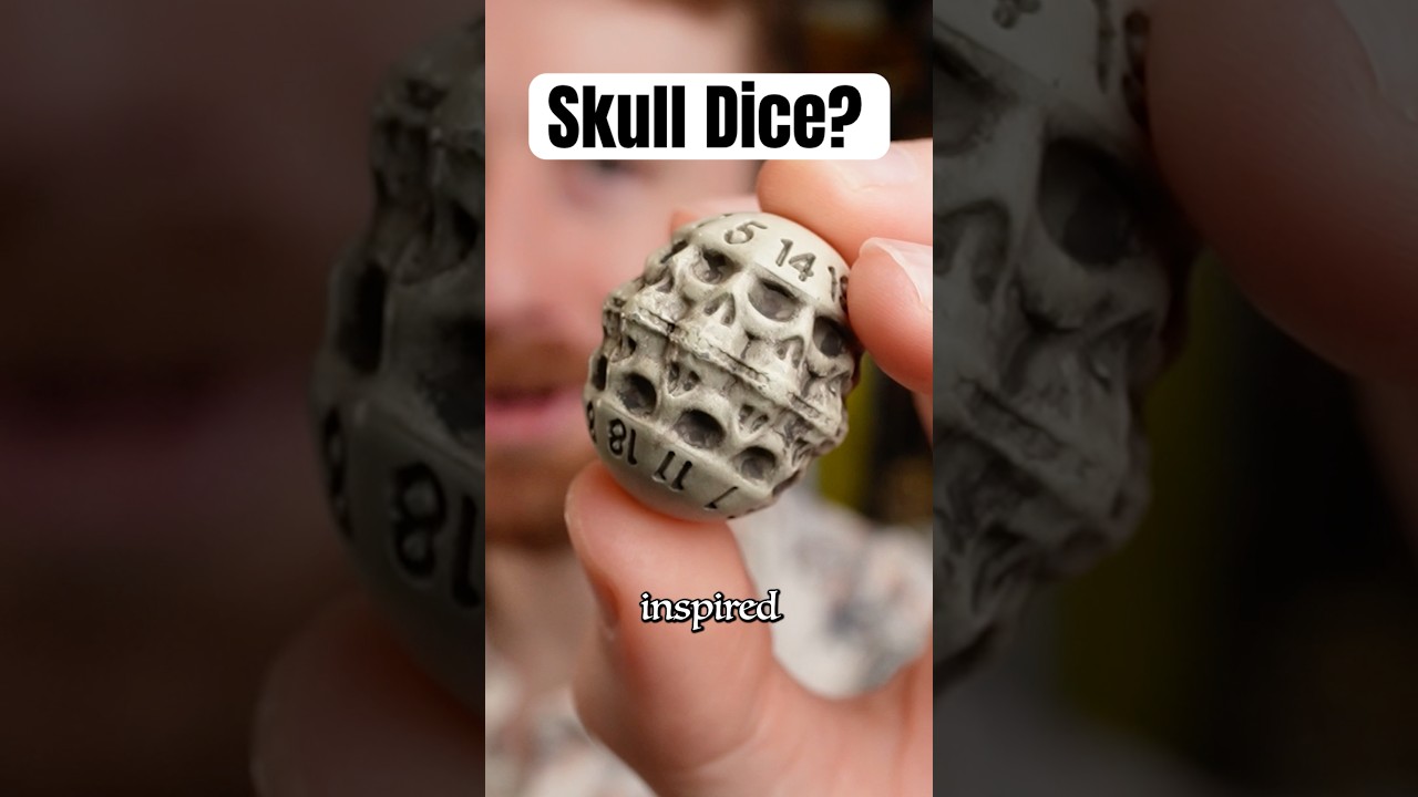 Any Necromancers around? ☠️ #dnd #dice #review #deckofdmthings #dungeonmaster