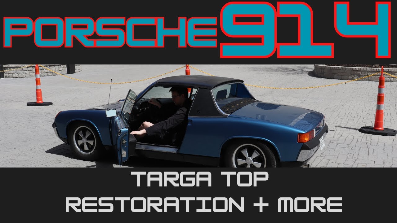 Реставрация крыши Porsche 914, порогов и т.д.