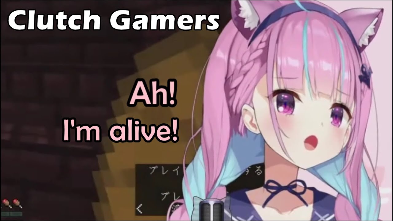 Aqua's Brain Expands After Clutching Her Death In Hardcore Mode After A Misclick【Hololive Eng Sub】
