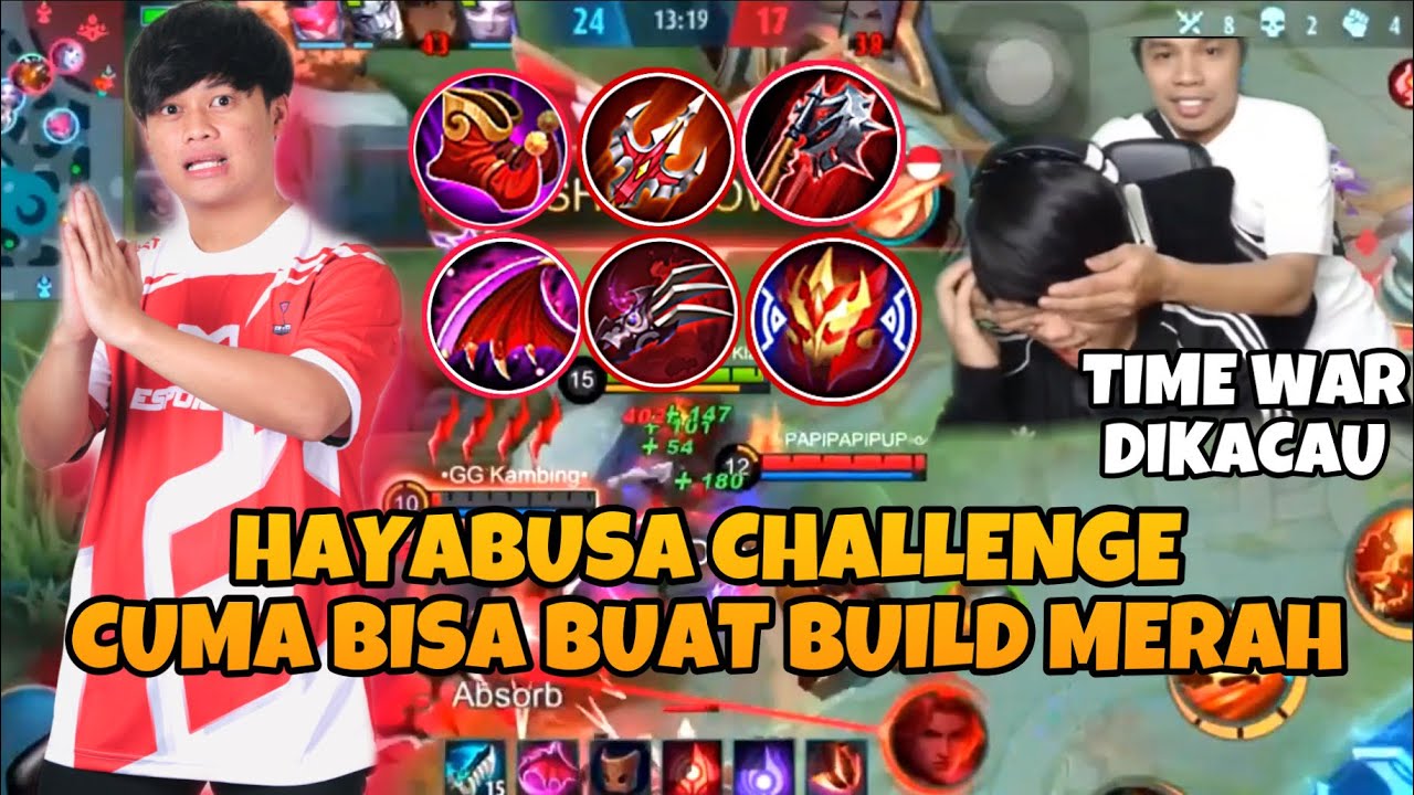 SEMPENA KLANG RED ZON BUAT HAYABUSA BUILD WARNA MERAH SAHAJA | HAYABUSA RED ITEM BUILD ONLY