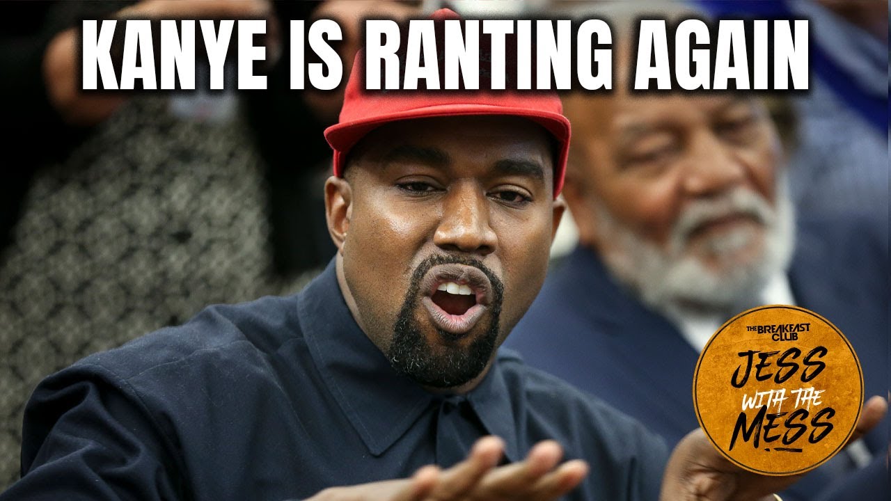Kanye Goes On Bizarre Rant About Diddy, His Wife, Slavery + More
