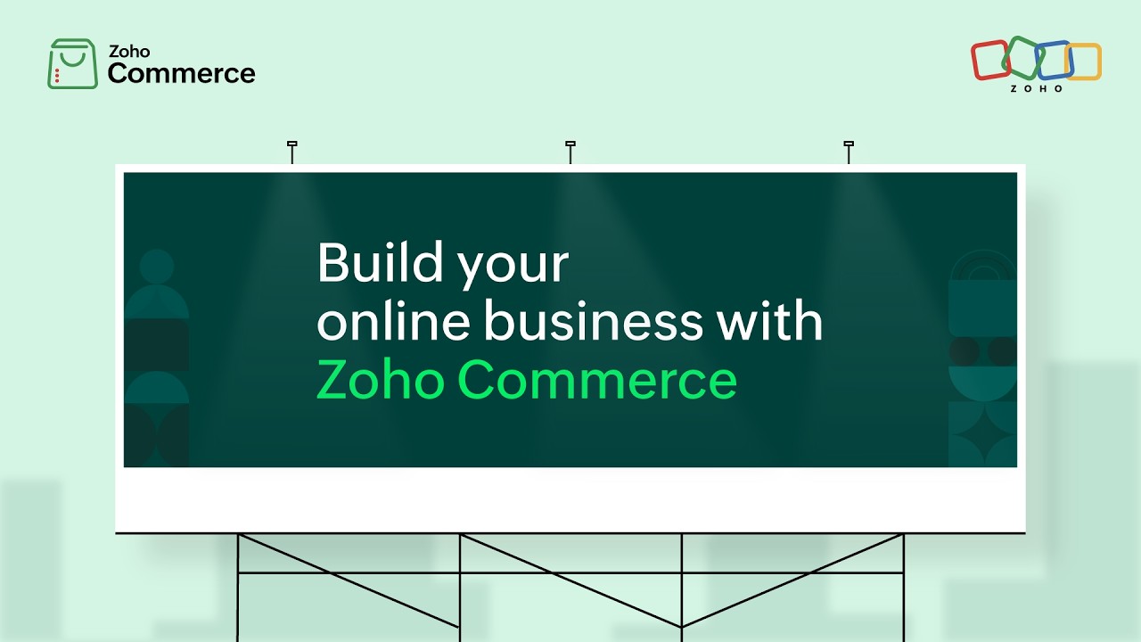 Everything you need to run an online business | Zoho Commerce