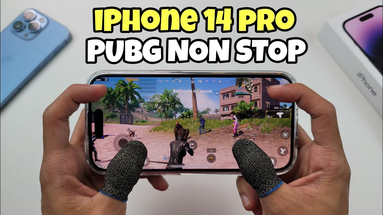 Lenjan iPhone 14 pro PUBG Sampai Terpadam, Power Tapi...