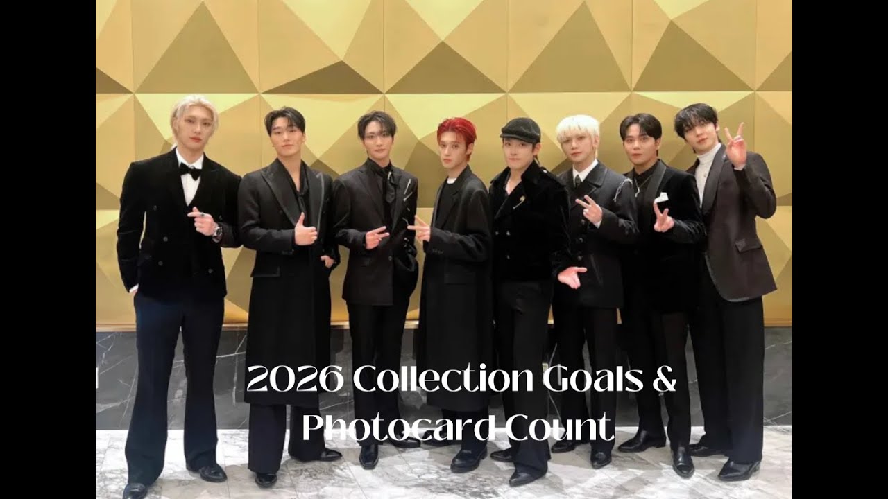 Collection Goals for 2026 & Photocard Count