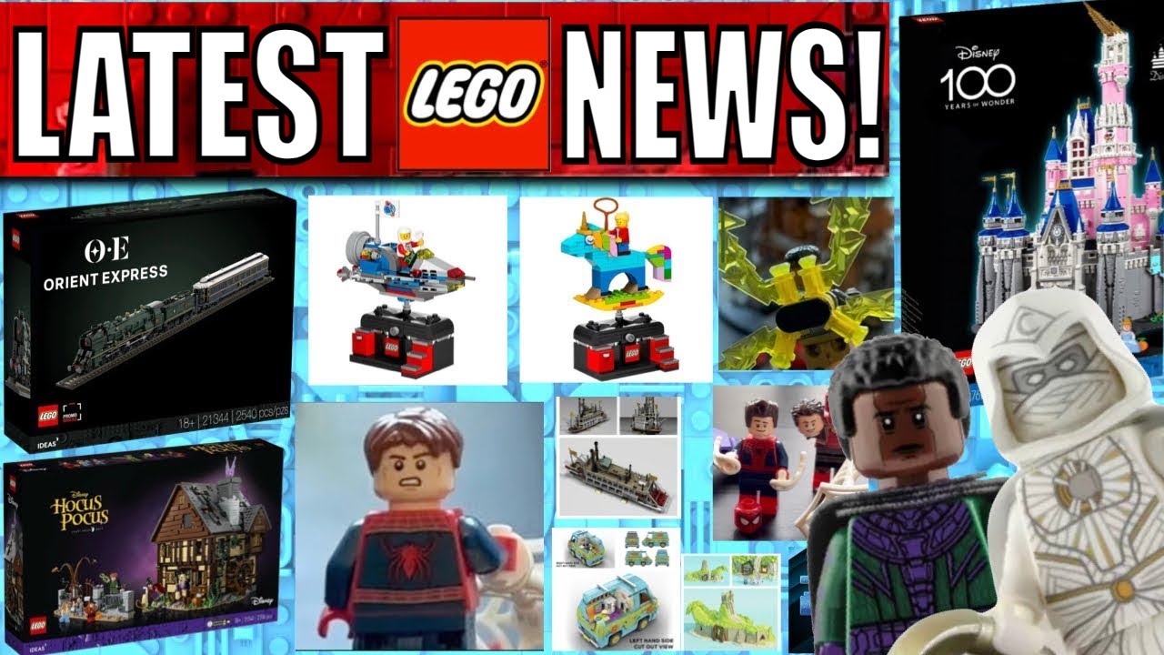 LATEST LEGO 2023 NEWS! Marvel, Harry Potter, Ideas, Disney + MORE!