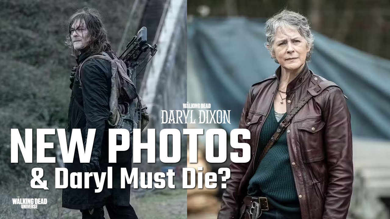 NEW PHOTOS - Daryl Dixon Season 2, Melissa Talks Carol, Daryl Must Die?
