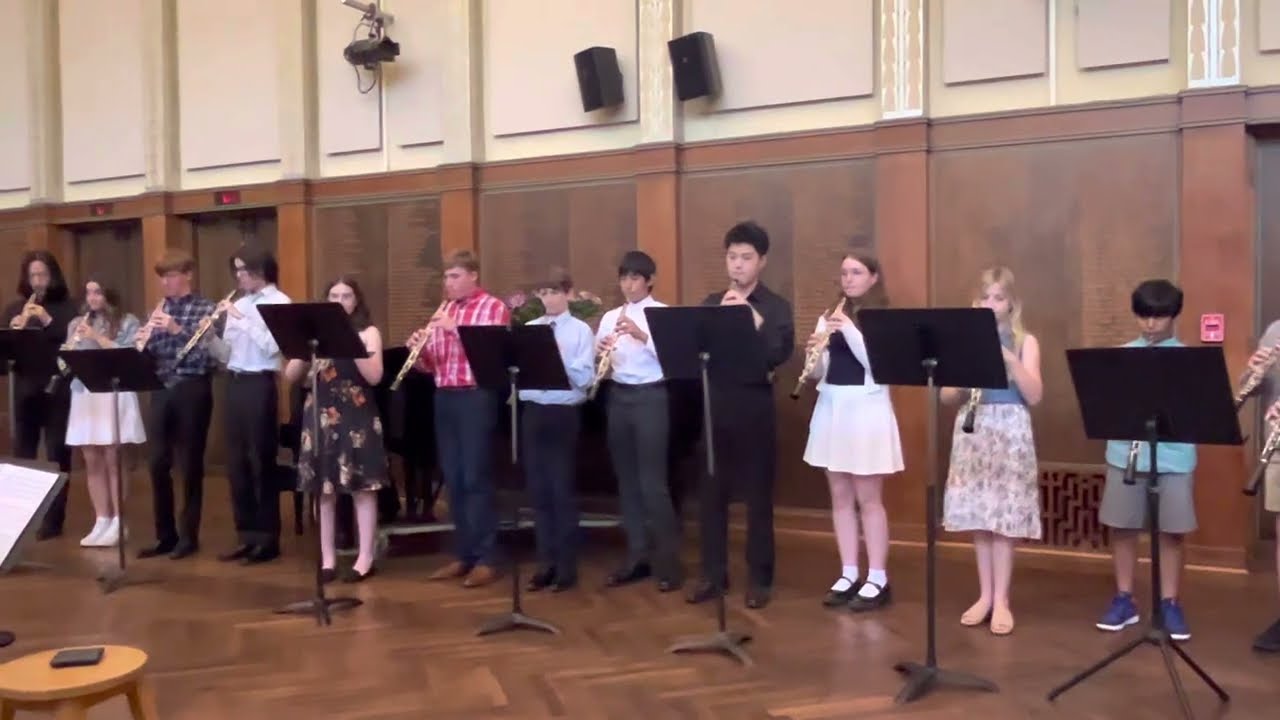 Oboe Recital All-Studio Ensemble: Coro from the Royal Water Music Suite by Handel