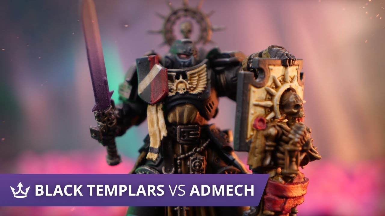 Black Templars vs Adeptus Mechanicus - Warhammer 40k Battle Report