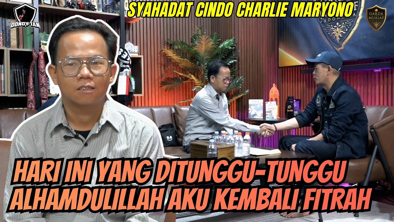HARI INI YANG DITUNGGU-TUNGGU ALHAMDULILLAH KEMBALI FITRAH - Charli Maryono